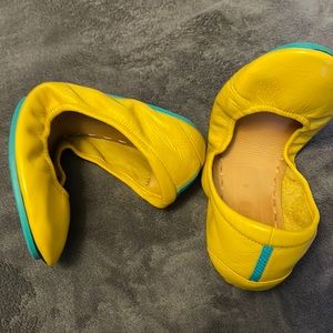 Tieks mustard size 9